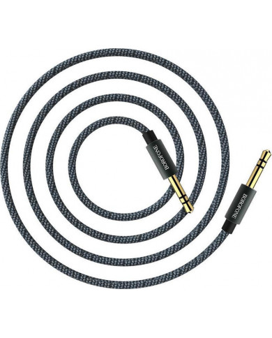 Borofone Cable 3.5mm male - 3.5mm male 1m  Black Borofone Cable 3.5mm male - 3.5mm male 1m  Black