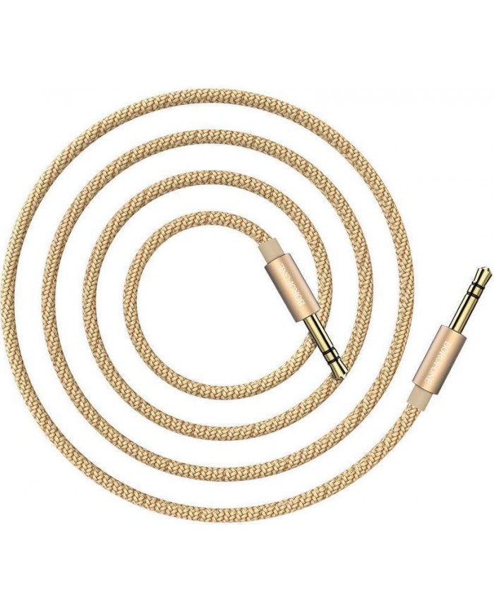 Borofone Cable 3.5mm male - 3.5mm male 1m Gold