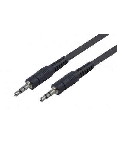 POWERTECH καλώδιο stereo 3.5mm CAB-J001, AUX, nickel plated, 1.5m, μαύρο POWERTECH καλώδιο stereo 3.5mm CAB-J001, AUX, nickel plated, 1.5m, μαύρο