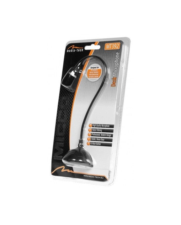 Media-Tech MT392 Μικρόφωνο Υπολογιστή με Καρφί 3.5mm