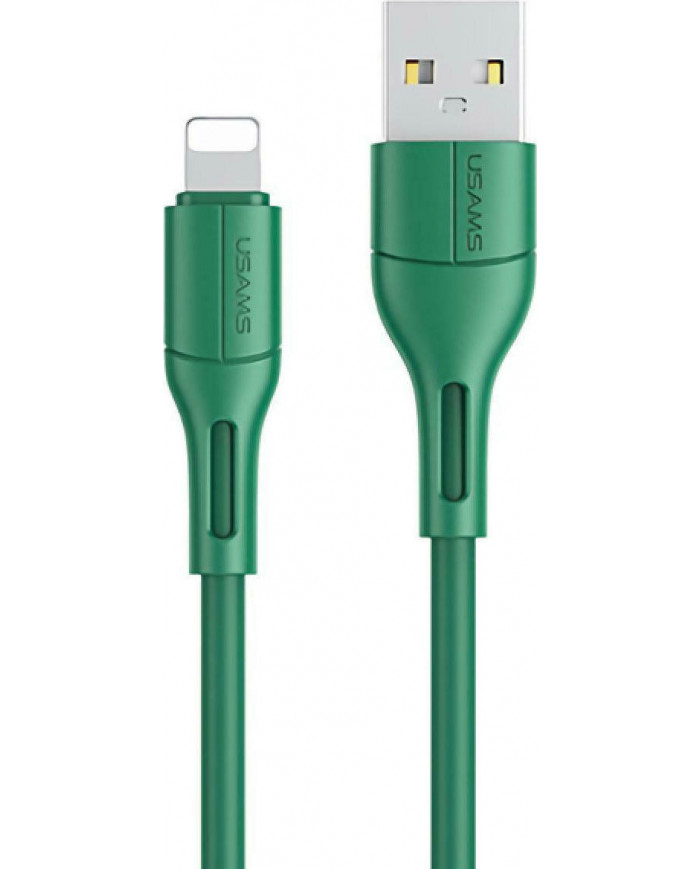 Usams U68 USB to Lightning Cable Πράσινο 1m