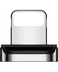 Powertech Magnetic USB to Lightning Cable Μαύρο 1m