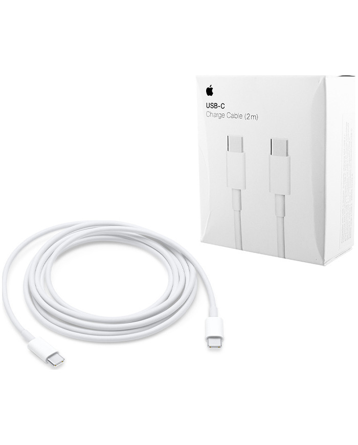 Apple Regular USB 3.1 Cable USB-C male - USB-C male Λευκό 2m