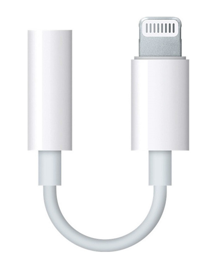 Apple Lightning male - 3.5mm female