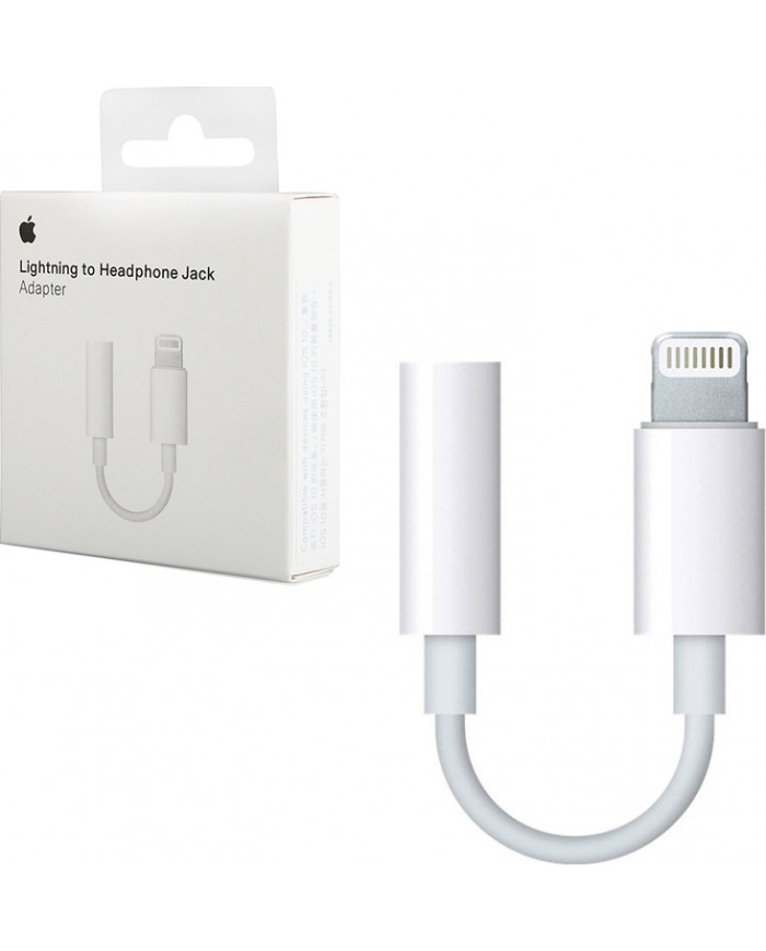 Apple Lightning male - 3.5mm female