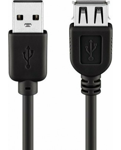 Goobay USB 2.0 Cable USB-A male - USB-A female 3m Goobay USB 2.0 Cable USB-A male - USB-A female 3m