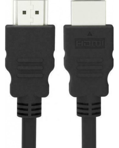 Powertech HDMI 1.4 Cable HDMI male - HDMI male 1.5m Μαύρο Powertech HDMI 1.4 Cable HDMI male - HDMI male 1.5m Μαύρο
