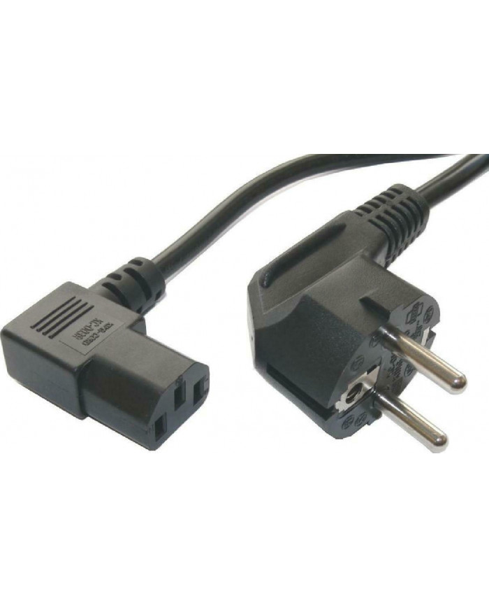 Powertech Schuko - IEC C13 Cable 1.5m Μαύρο