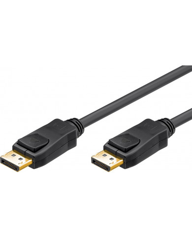 Clicktronic Cable DisplayPort male - DisplayPort male 3m Μαύρο Clicktronic Cable DisplayPort male - DisplayPort male 3m Μαύρο