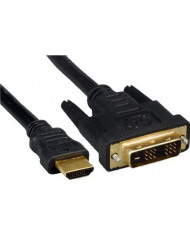 Powertech Cable DVI-D male - HDMI male 1.5m