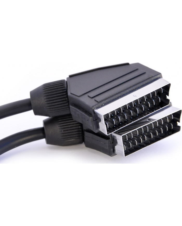 Powertech Cable Scart male - Scart male 1.4m