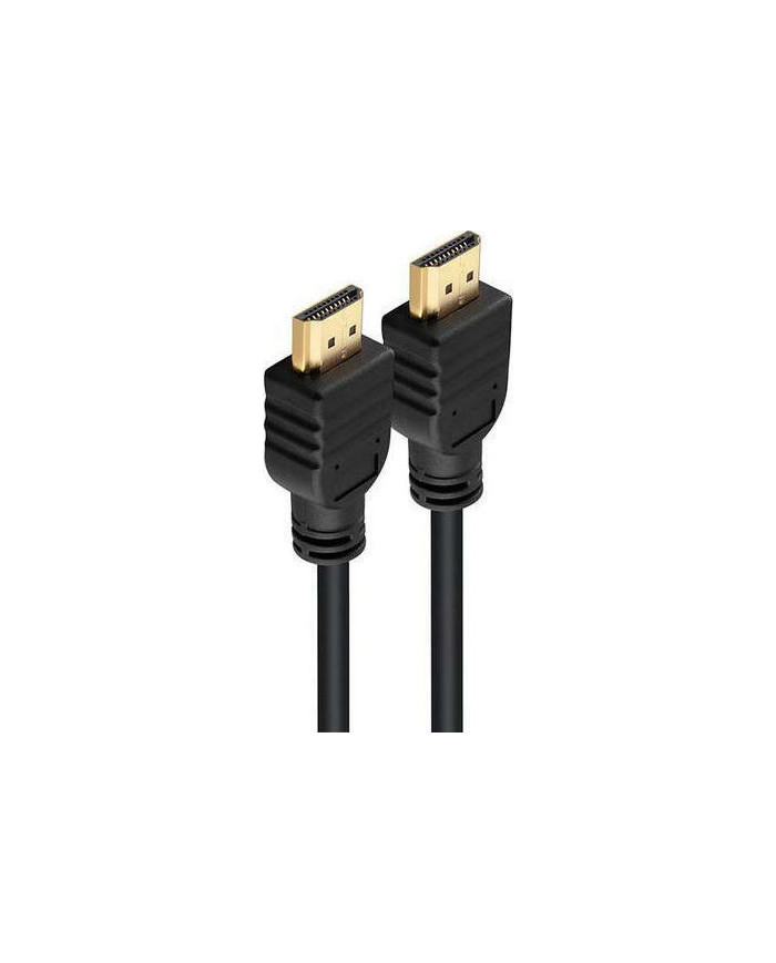 Powertech HDMI 1.4 Cable HDMI male - HDMI male 1.5m Μαύρο