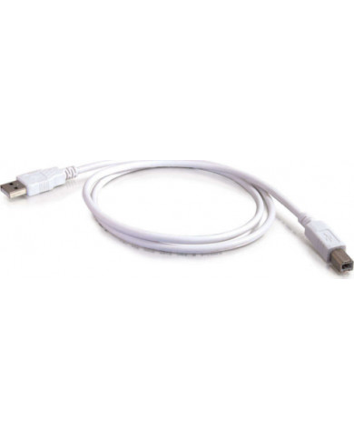 Powertech USB 2.0 Cable USB-A male - USB-B male 1m
