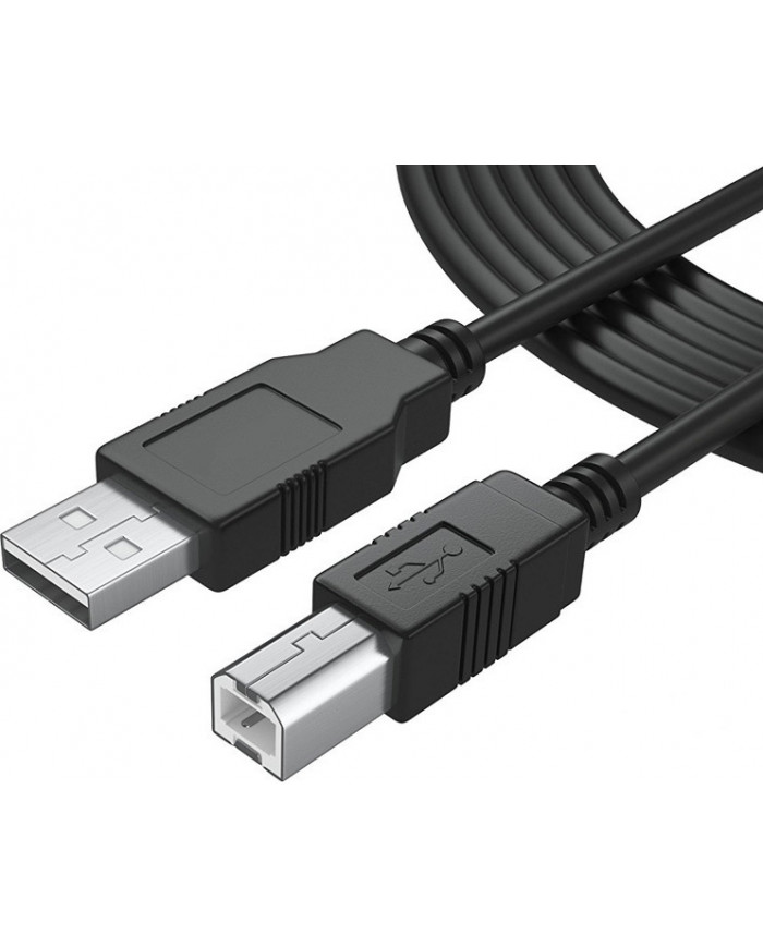 Powertech USB 2.0 Cable USB-A male - USB-B male 1.5m
