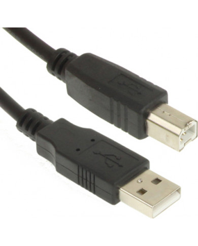 Powertech USB 2.0 Cable USB-A male - USB-B male 1.5m