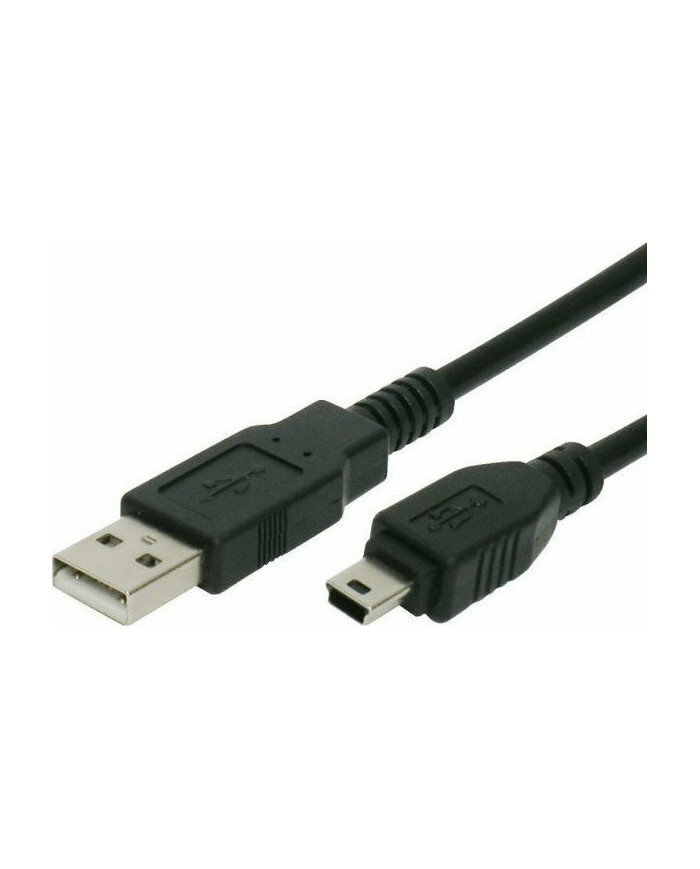 Powertech USB 2.0 Cable USB-A male - mini USB-B male 1.5m