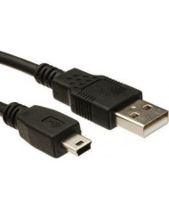 Powertech USB 2.0 Cable USB-A male - mini USB-B male 1.5m