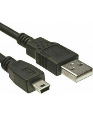 Powertech USB 2.0 Cable USB-A male - mini USB-B male 1.5m