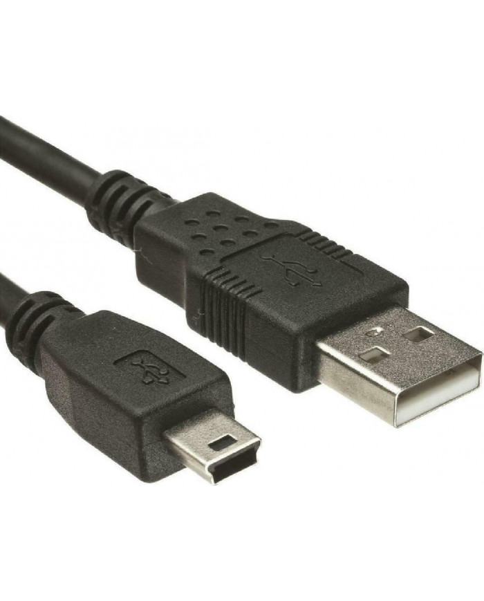 Powertech USB 2.0 Cable USB-A male - mini USB-B male 1.5m