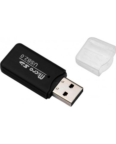 Powertech Card Reader USB 2.0 για microSD Powertech Card Reader USB 2.0 για microSD