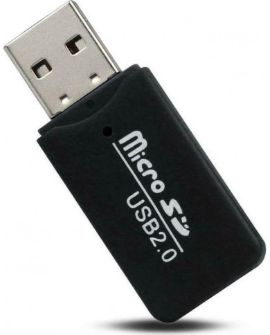Powertech Card Reader USB 2.0 για microSD Powertech Card Reader USB 2.0 για microSD