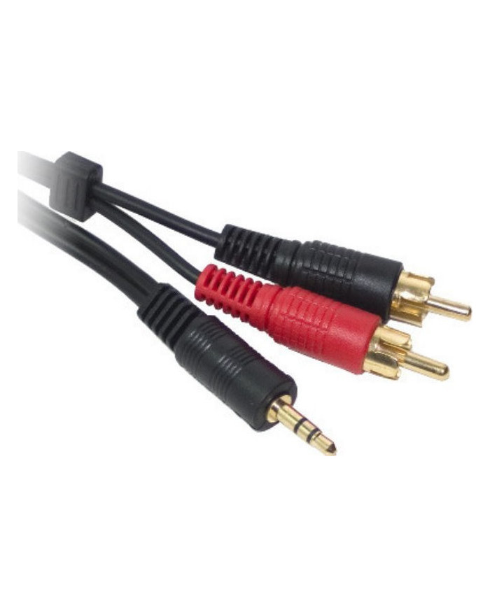 Powertech Audio Cable 3.5mm male - 2x RCA male 3m