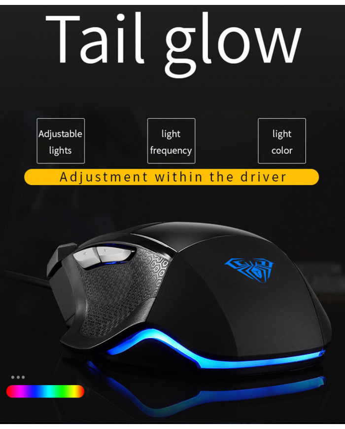 Aula Mountain S12 RGB Gaming Ποντίκι