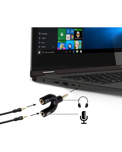 Powertech 3.5mm male - 3.5mm female