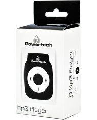 Powertech PT-65 MP3 Player (32GB) with Clip Μαύρο