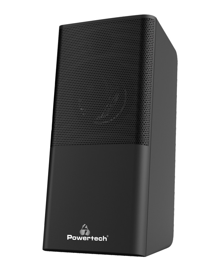 POWERTECH ηχεία Premium sound PT-846, 16W, USB/SD/FM/BT, remote, μαύρα