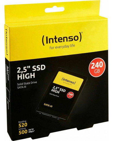Σκληρός Δίσκος Intenso 3813440 High Performance 2.5" SATA3 MLC 240GB SSD Σκληρός Δίσκος Intenso 3813440 High Performance 2.5" SATA3 MLC 240GB SSD