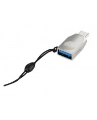 Αντάπτορας Hoco UA8 Micro Usb σε USB-C Ασημί
