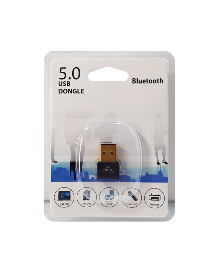 USB adapter , Bluetooth 5.0 EDR, μαύρο
