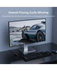 ORICO USB Hub TWU32-4A, 1x USB Type-C, 4x USB ports, μαύρο