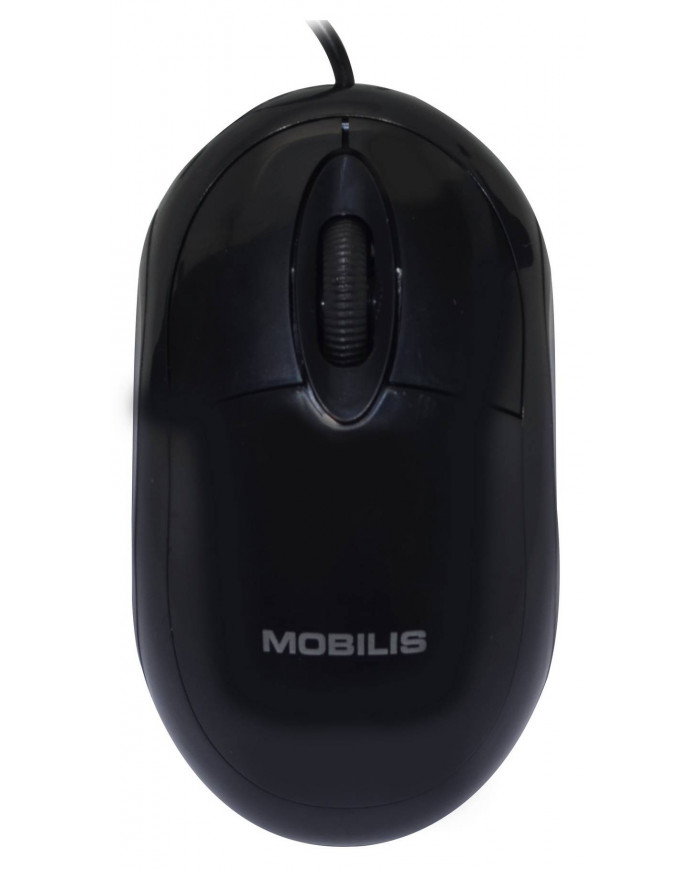 Ενσύρματο Ποντίκι Mobilis MM-080 με 3 Πλήκτρα και 800 DPI Μαύρο