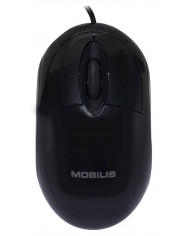 Ενσύρματο Ποντίκι Mobilis MM-080 με 3 Πλήκτρα και 800 DPI Μαύρο