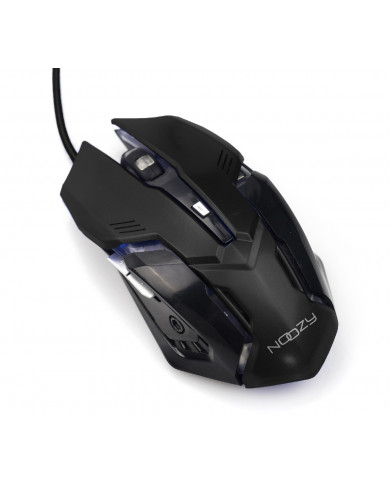 Ενσύρματο Ποντίκι Gaming Noozy GM-32 6D με 6 Πλήκτρα, 3200 DPI και Mousepad