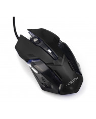 Ενσύρματο Ποντίκι Gaming Noozy GM-32 6D με 6 Πλήκτρα, 3200 DPI και Mousepad