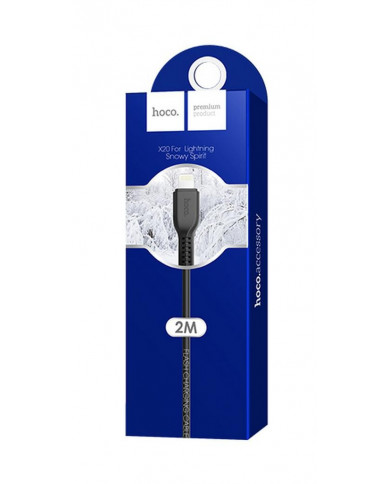 Καλώδιο σύνδεσης Hoco X20 Flash USB σε Lightning 2.0A Μαύρο 2m Καλώδιο σύνδεσης Hoco X20 Flash USB σε Lightning 2.0A Μαύρο 2m
