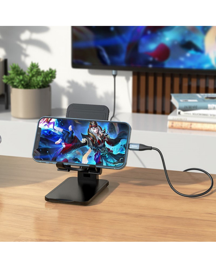 Καλώδιο Σύνδεσης Hoco UA15 Lightning σε HDMI 1080P HD 3.3V Μαύρο 2m