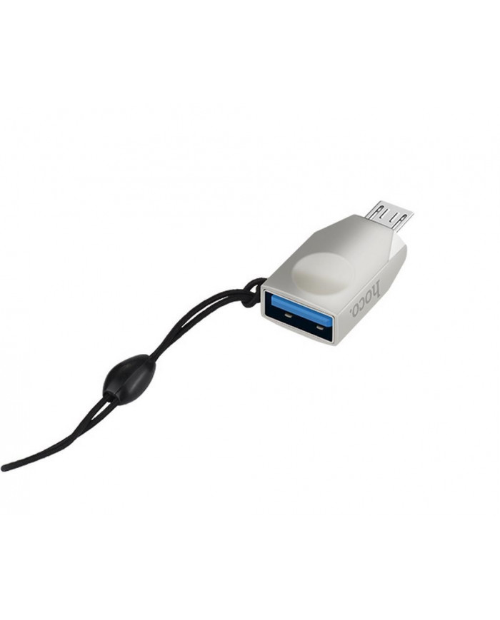 Αντάπτορας OTG Hoco UA10 Micro USB σε USB 3.0 Θηλυκό. Ασημί
