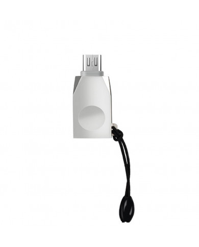 Αντάπτορας OTG Hoco UA10 Micro USB σε USB 3.0 Θηλυκό. Ασημί