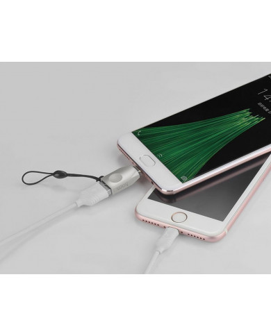 Αντάπτορας OTG Hoco UA10 Micro USB σε USB 3.0 Θηλυκό. Ασημί