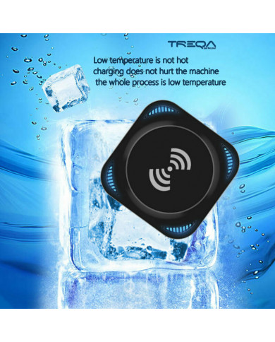 Treqa Ασύρματος Φορτιστής (Qi Pad) Μαύρος