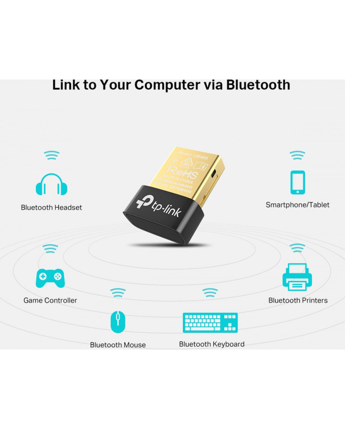 TP-LINK UB400 v1 USB Bluetooth 4.0 Adapter