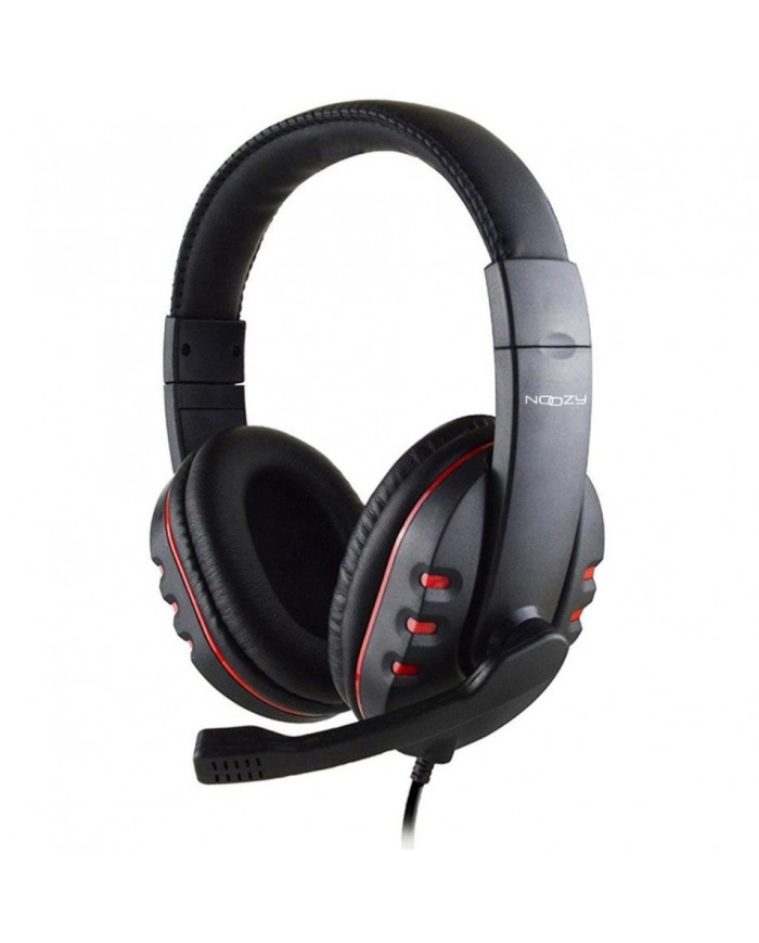 Gaming Set Noozy GS-100 που αποτελείται από Gaming Ακουστικά με Μικρόφωνο, 4D Ποντίκι, LED Πληκτρολόγιο και Mousepad