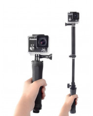 Selfie Stick Monopod LEDISTAR LDX-P3 3-Way για GoPro και Φωτογραφικές Μηχανές Πτυσσόμενο Μαύρο