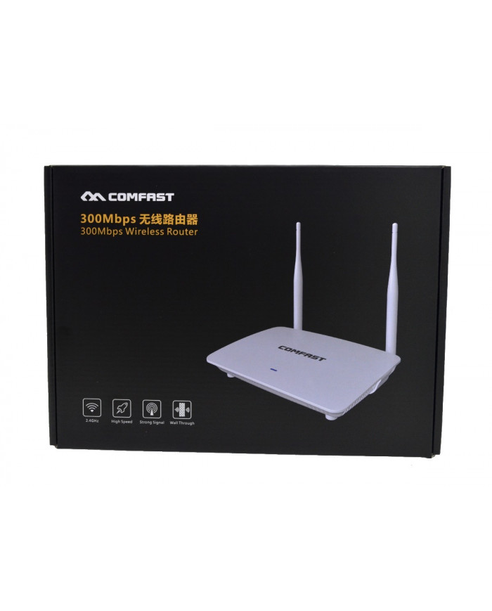 Wireless Router Comfast CF-WR623N 300Mbps 2x5dBi Λευκό