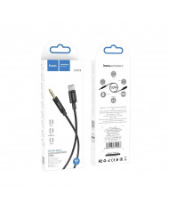 αλώδιο σύνδεσης Ήχου Hoco UPA19 USB-C Male σε 3.5mm Male 1m Μαύρο