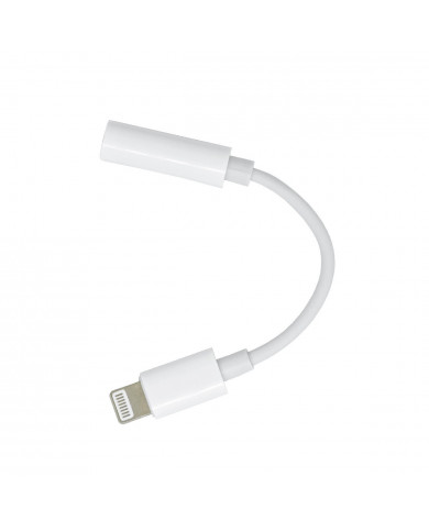 Αντάπτορας Handsfree Ancus HiConnect Lightning σε 3.5 mm Θηλυκό Λευκό Bulk